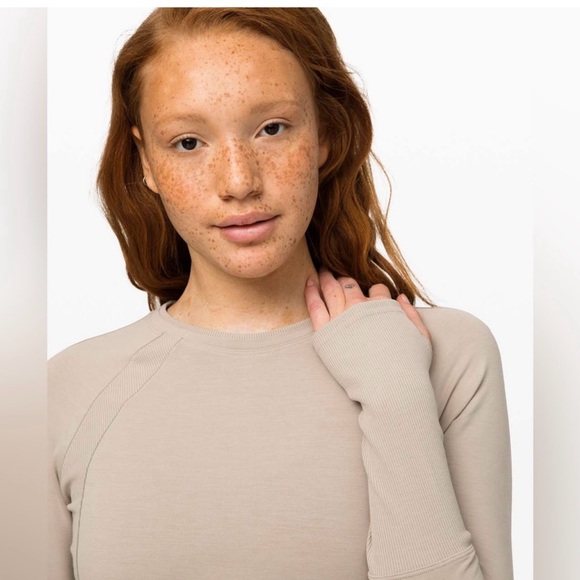 Lululemon💎PRISTINE RARE💎Om and On Dress✨Modal Contour Ribbed✨Sandlot trench✨L - Picture 5 of 5